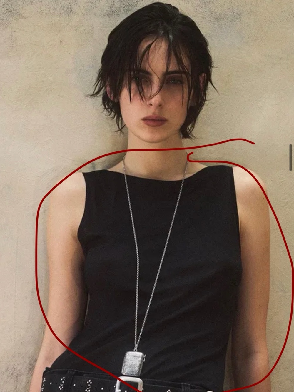 ISO Kate Moss Zara Black sheer Top